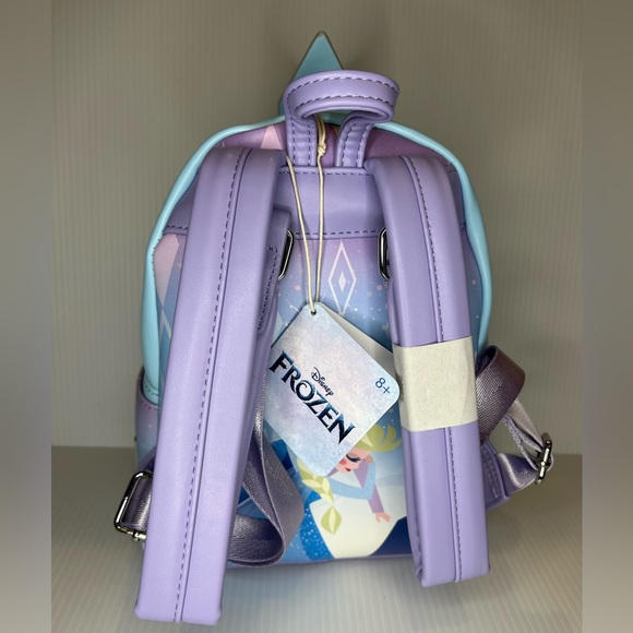 Loungefly Disney Frozen Princess Castle w/ Olaf Mini Backpack - Picture 4 of 8